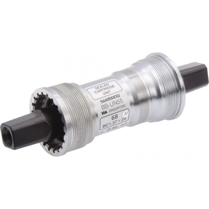 Каретка SHIMANO UN55, 70/107мм, Б/БОЛТОВ EBBUN55I07 Каретка SHIMANO UN55, 70/107мм, Б/БОЛТОВ EBBUN55I07