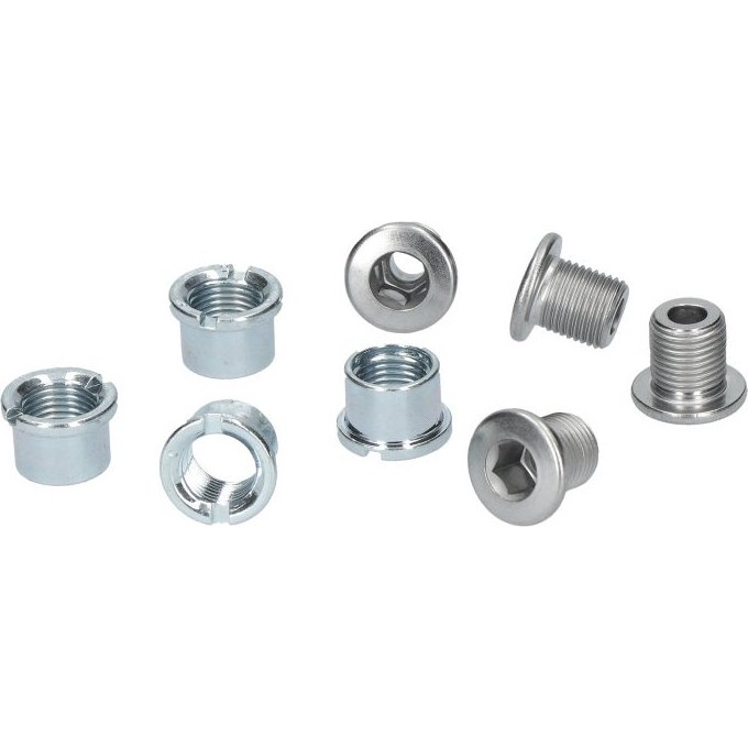 Бонка SHIMANO болт(M8*8.5)+гайка) для FC-M540, 4 штуки Y1FM98020 Бонка SHIMANO болт(M8*8.5)+гайка) для FC-M540, 4 штуки Y1FM98020