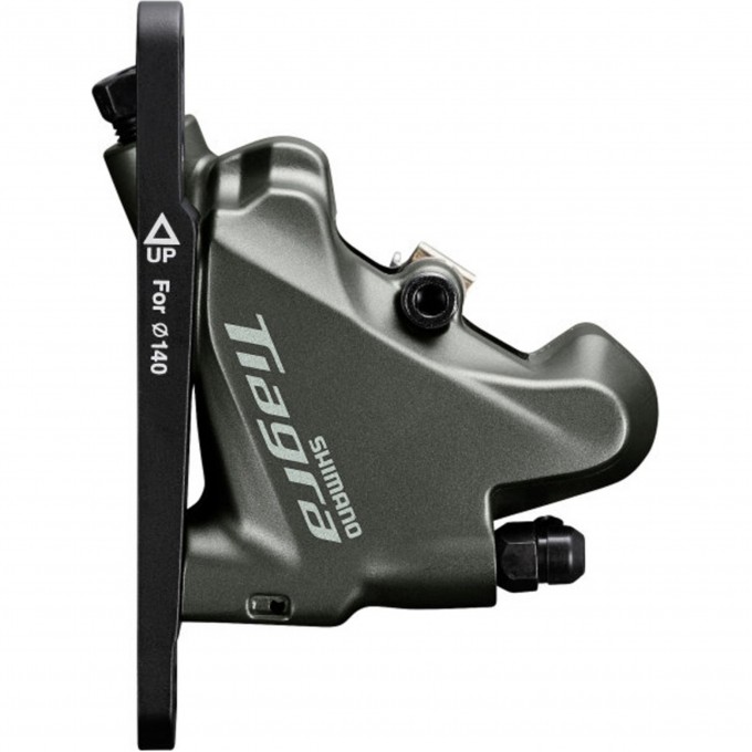 Калипер гидравлический SHIMANO TIAGRA R4770, передний, FALT MOUNT, с адаптером, IBR4770F6RF Калипер гидравлический SHIMANO TIAGRA R4770, передний, FALT MOUNT, с адаптером, IBR4770F6RF