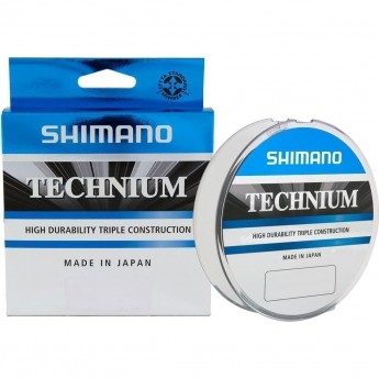 Леска плетёная SHIMANO TECHNIUM 200м черная 0,185мм 3,2кг