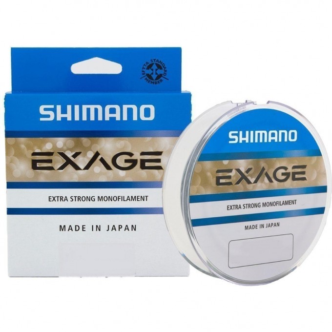 Леска SHIMANO EXAGE 150м прозрачная 0,405мм 12,9кг EXG15040 Леска SHIMANO EXAGE 150м прозрачная 0,405мм 12,9кг EXG15040