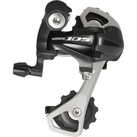 Переключатель задний SHIMANO 105, 5701, SS, 10 скоростей, черный