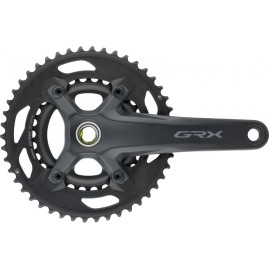 Система SHIMANO GRX, RX600, 175 мм, для 10 скоростей, интегрированный вал, 46/30T без каретки Система SHIMANO GRX, RX600, 175 мм, для 10 скоростей, интегрированный вал, 46/30T без каретки