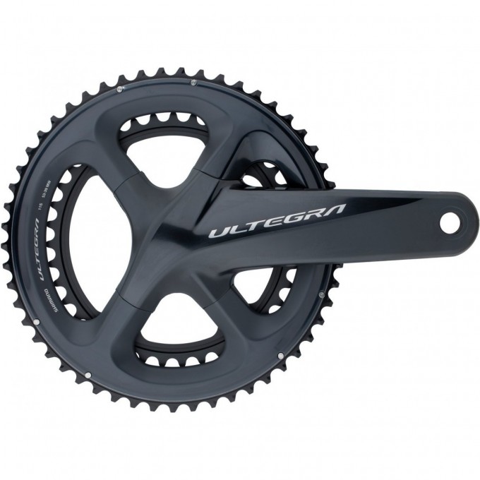 Система SHIMANO ULTEGRA, R8000, 172,5 мм, интегрированный вал, 53/39T без каретки IFCR8000DX39 Система SHIMANO ULTEGRA, R8000, 172,5 мм, интегрированный вал, 53/39T без каретки IFCR8000DX39