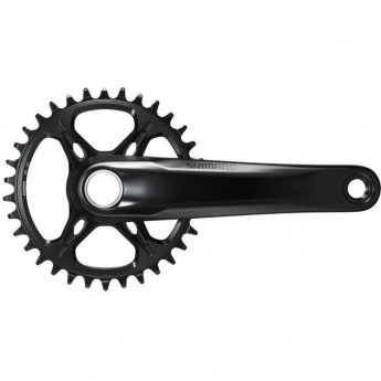 Система SHIMANO XTR MT900, для 1x12 скоростей, 175 мм, с звездой 34T, черный, без каретки