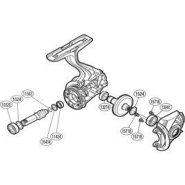 Запчасть для катушки SHIMANO BEARING SET набор подшипников Запчасть для катушки SHIMANO BEARING SET набор подшипников
