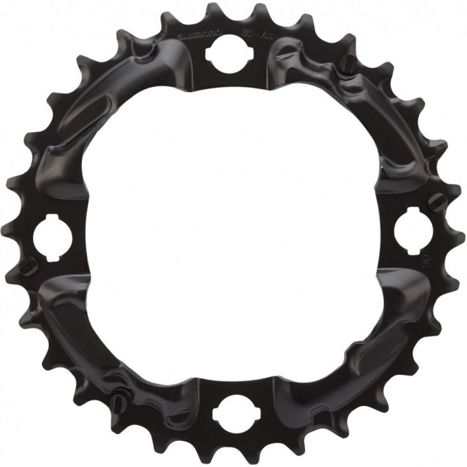 Звезда передняя SHIMANO Y-PART, для FC-M4000/M3000, 30T-AN, черный Y1PL98040